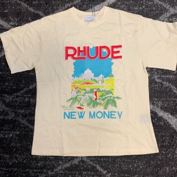 RHUDE New Money T-Shirt Men’s Large, Medium, Small - Picture 1 of 2